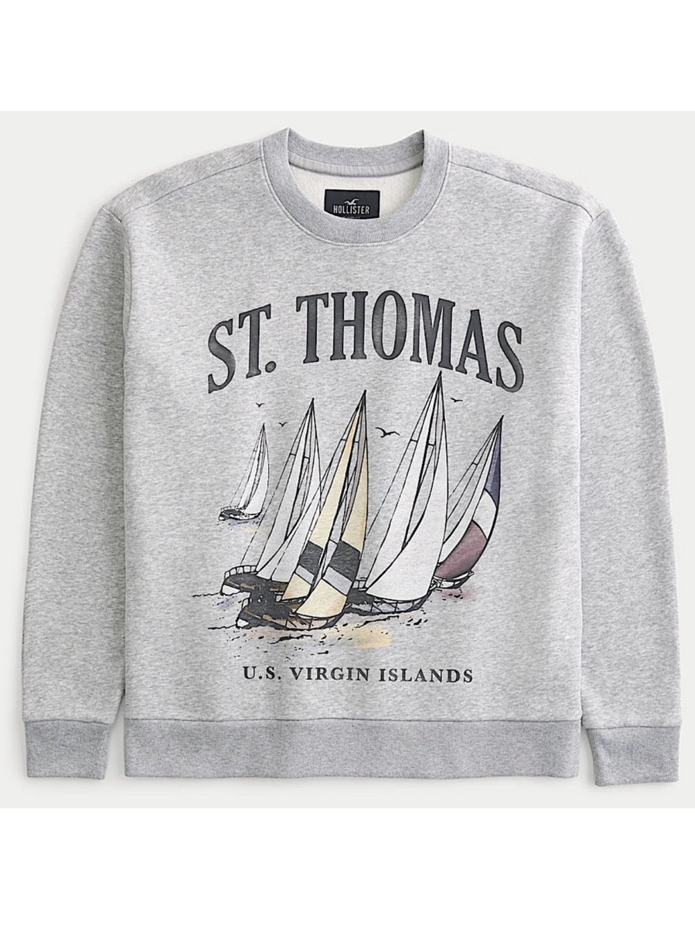 Hollister St. Thomas Graphic Crewneck